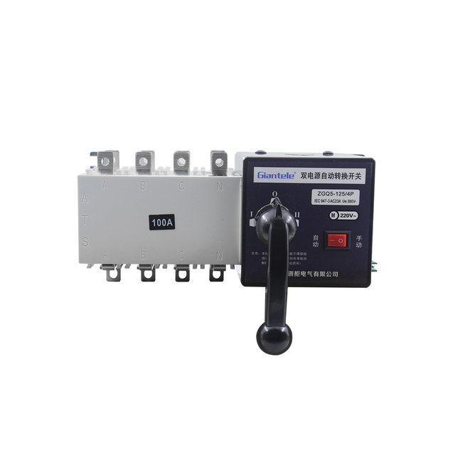 Interruptor de transferencia automática de doble potencia ZGQ5 