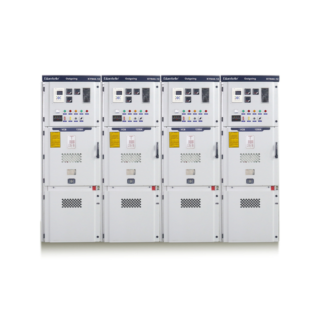 Dispositivo de distribución cerrado de metal de CA blindado para interiores de 12 kV