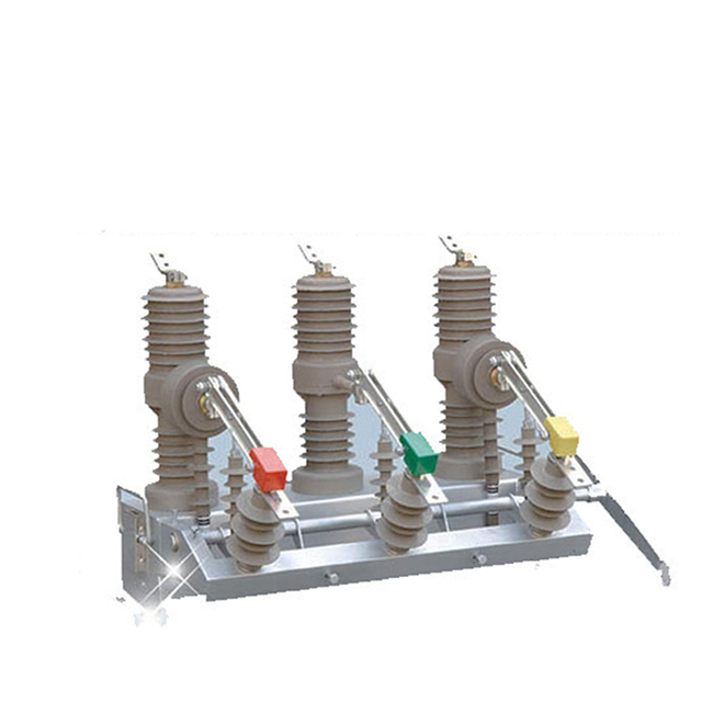 Disyuntor de vacío de distribución de energía de 24 kV montado en poste trifásico