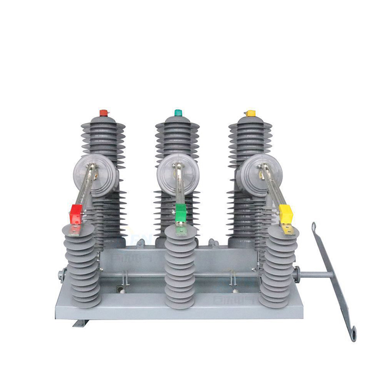 Disyuntor trifásico de vacío de distribución de energía de 24 kV montado en poste